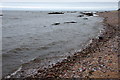 Beach below Victoria Park, Arbroath