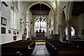 TR1041 : Interior, St Mary's church, Brabourne by Julian P Guffogg
