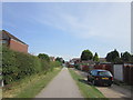 A footpath leading to Cambridge Road, Hessle