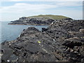 HU6770 : Out Skerries: a rocky headland by Chris Downer