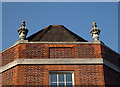 Decorative finial urns, Maidstone Post Office