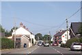 Cross Inn approaching Post Office