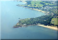 Hawk Craig from above Burntisland