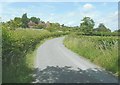 Looking north along Brick Kiln Lane