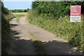 Disused railway crosses the North Bucks Way