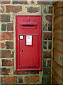 Victorian postbox at Verney Junction