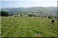 Bridleway on the south side of Pen Felin-wynt