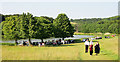 Opera-goers at Wormsley