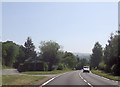 A470 entering Pontdolgoch