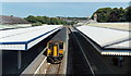 SN1200 : Tenby railway station rooftops by Jaggery