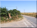 TM3556 : Station Road & remains of the Church Corner George VI Postbox by Geographer