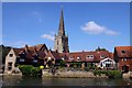 Riverside houses in Abingdon