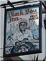 Black Boy - Pub Sign