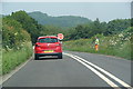 SJ2522 : Road works near Llanyblodwel by Bill Boaden