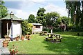 Small pub garden