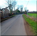 End of the 30mph speed limit at the SW edge of Ross-on-Wye