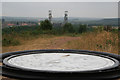 SK5862 : Vicar Water country park - toposcope by Chris Allen