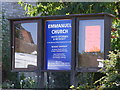 Emmanuel United Reformed & Methodist Church sign