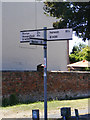 TM3389 : Roadsign on the B1435 Upper Olland Street by Geographer