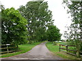 Entrance to Littleworth farm