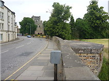 NT7233 : Roxburghshire Townscape ; Pillbox Protecting NE Approach To Kelso Bridge by Richard West