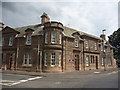 Roxburghshire Architecture : Corner Building at Edenside Road and Rose Lane, Kelso