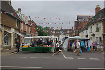 SK8608 : Market Place, Oakham by Stephen McKay