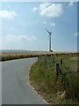 Wind turbine on the Dolfor Ridge