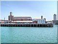 SU6200 : Portsmouth Harbour, South Railway Jetty and Semaphore Tower by David Dixon