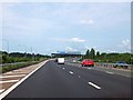 A27 westbound on flyover over A2030