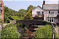 The packhorse bridge in Allerford