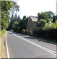 The A470 passes Gromaine Cottage SE of Erwood