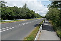 A467 heads north towards the site of the demolished Nantyglo railway station