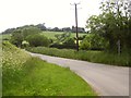 Lane near Bittleford Farm