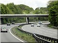 Southbound M40, Bridge at Daws Hill Lane/Heath End Road