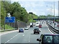 Southbound M40 Motorway