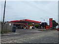 Petrol station on the A73