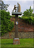 TM2373 : Stradbroke village sign by Ian Taylor