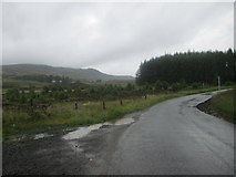 NN7754 : Road heading south by James Denham