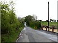 Divernagh Road ascending in the direction of the village of Bessbrook