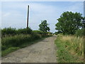 Farm track heading north