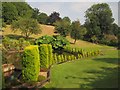 SX8963 : Tea garden, Cockington by Derek Harper