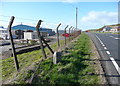 Milestone on the A77 at Dipple