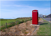 C9443 : Telephone call box at the Giant's Causeway by Rossographer