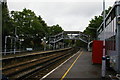 Maze Hill station, looking east