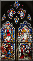 St Catherine, Flempton - Stained glass window