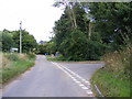 TM3083 : Hall Lane, St.Cross South Elmham by Geographer