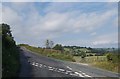 Road junction near Pentre-coed