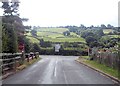 Road junction at New Mills