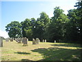 The south side of the churchyard